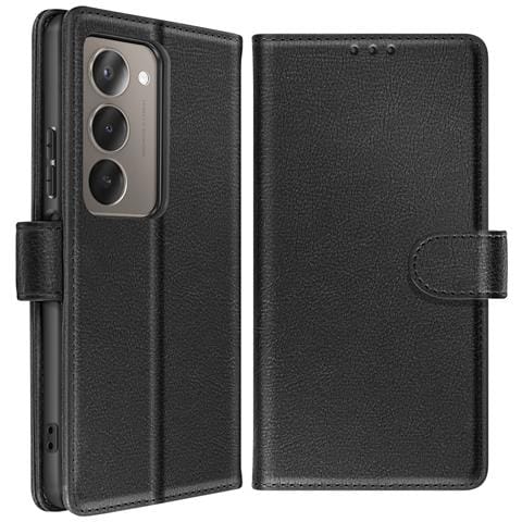 Custodia A Portafoglio Per Xiaomi Redmi 15 5g Chesterfield Grana Stand Funzione - Foto 5