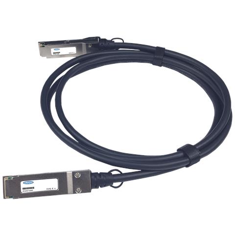 100CQQH2650-OS cavo InfiniBand e in fibra ottica 5 m QSFP28 DAC Nero - Foto 1