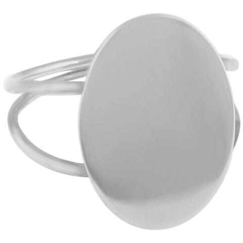 Anello In Argento Sterling Con Design Gio ""unique Silver"" - Foto 1