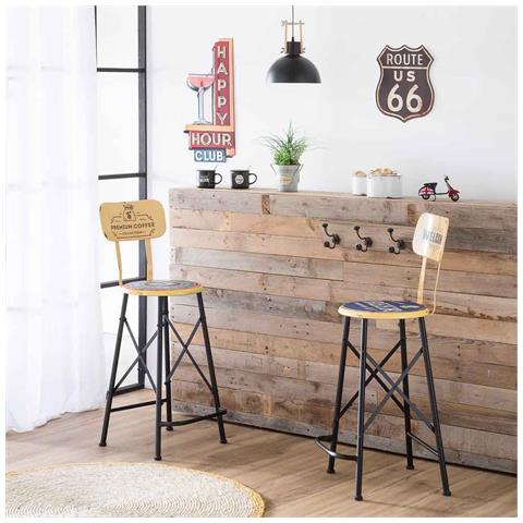 Piastra Da Parete In Metallo Rosso 32x60x1h - Foto 2