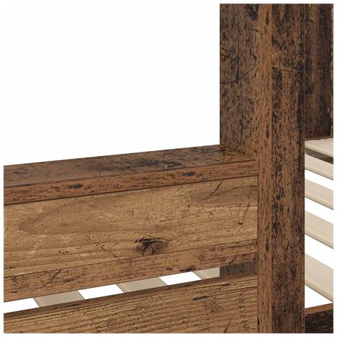 Letto a Castello per Bambini Legno vecchio 75 x 190 cm - Foto 9