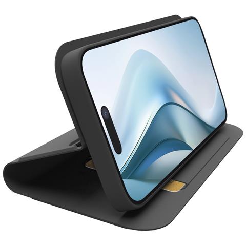 TEWALIP1766K custodia per cellulare 16,5 cm (6.5") Custodia a libro Nero - Foto 1