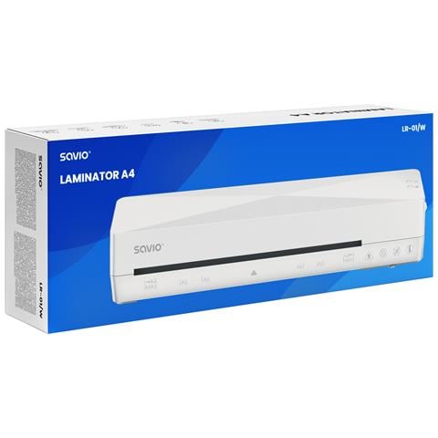 LR-01/W plastificatrice Laminatrice a freddo /caldo 320 mm /min Bianco - Foto 7