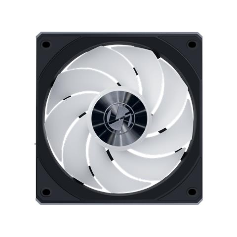 12RCL1W3B sistema di raffreddamento per computer Case per computer Ventilatore 12 cm Nero - Foto 2