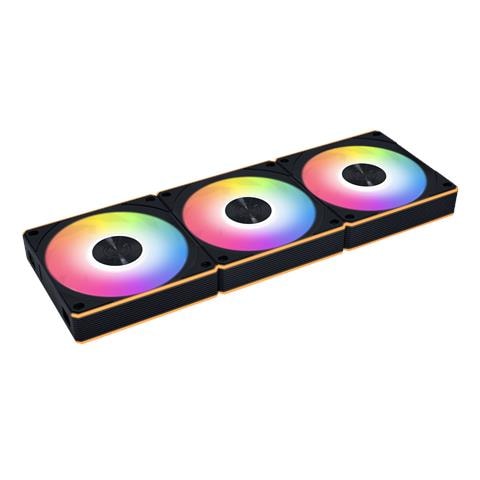 12RCL1W3B sistema di raffreddamento per computer Case per computer Ventilatore 12 cm Nero - Foto 1