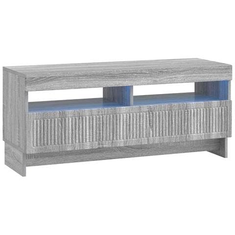 Mobile TV LED Sonoma grigio Legno ingegnerizzato - Foto 1