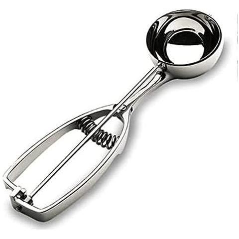 Paletta per gelato professionale 67058, in acciaio inox, 59 mm - Foto 1