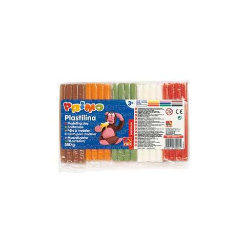 panetto plastilina 10 colori da 55gr primo - Foto 1