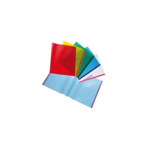 Coprilibro in PVC Liscio Trasparente Rosso 50 X 31 cm - Foto 2