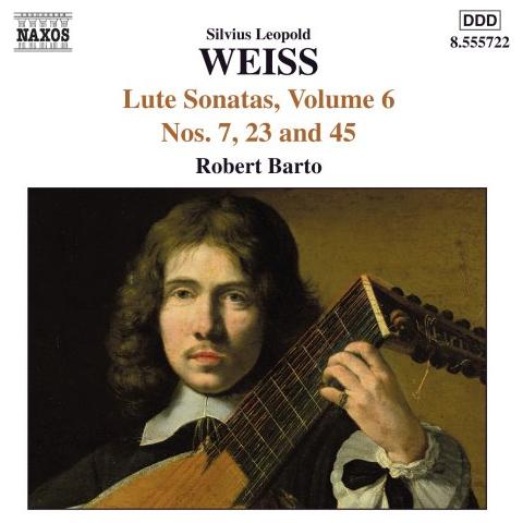 Weiss Silvius Leopold - Sonate Per Liuto (integrale) Vol. 6: Sonate N. 7, N. 23, N. 45 - Foto 1