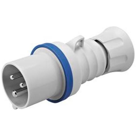 Spina Mobile Diritta Hp Ip44 2p+t 32a 200 250v 50/60hz 6h Cablaggio A Vite - Foto 4