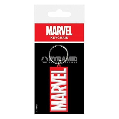 Portachiavi Marvel Comics Rubber Keychain Logo 6 Cm - Foto 1