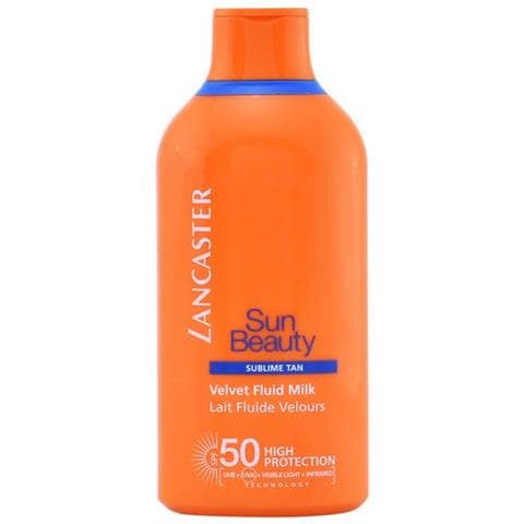 Sun Beauty Velvet Tanning Fluid Milk Spf50 400ml Face And Body - Foto 4