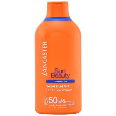 Sun Beauty Velvet Tanning Fluid Milk Spf50 400ml Face And Body - Foto 1