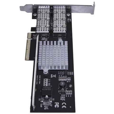 Scheda di rete NIC QSFP+ a doppia porta PCIe - PCI Express - Chip Intel XL710 - 40G - Foto 4
