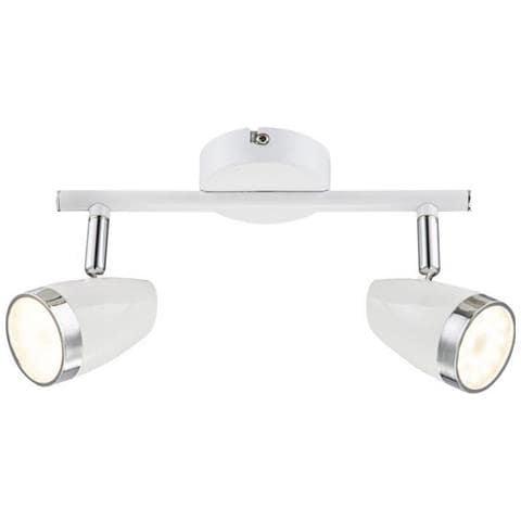 Led 8 Watt Soffitto Faretti Mobili Salotto Lampada Weio? Cromo Anello Metallico Globo 56109-2 - Foto 1