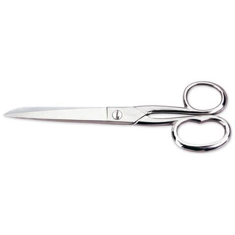 Serie Style - Forbici Sarto Abiti - Acciaio Forgiato 178 Mm - Manico Nichelati Colore Argento - Foto 1