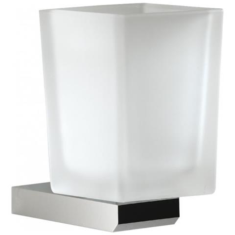 Bicchiere Porta Spazzolini Serie Quattro - Cromo A Magazzino - Foto 1