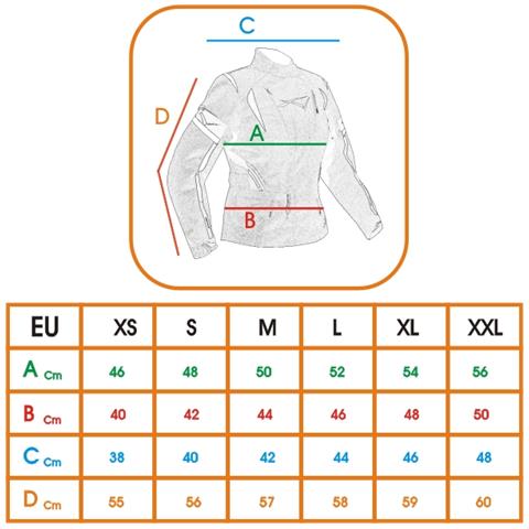 Giacca Moto Donna Lady Impermeabile 4 Stagioni Scooter Custom Sport Fluo S - Foto 4
