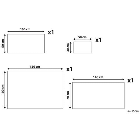 Set Di 4 Asciugamani In Cotone Bianco Atai - Foto 13