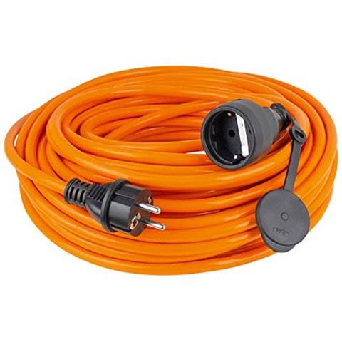 Come Schwabe 59225 Prolunga Per Cantieri E Ambienti Di Lavoro, M 25, H07bq-f 3g2,5, Ip44, Colore: Arancione - Foto 1
