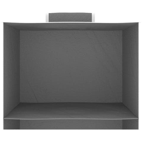 Organizer per Armadio da Appendere con 4 Ripiani 2 pz Tessuto - Foto 2