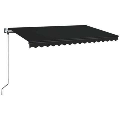 Tenda da Sole Retrattile Automatica 400x350 cm Antracite - Foto 1