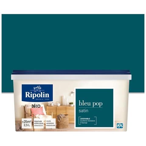 Pittura Murale Tutti I Pezzi - Pop Satin Blue, 2.5l - Foto 1