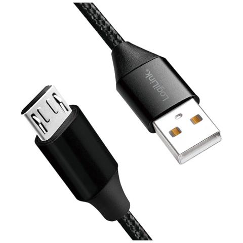 CU0144 cavo USB 1 m 2.0 USB A Micro-USB B Nero - Foto 2
