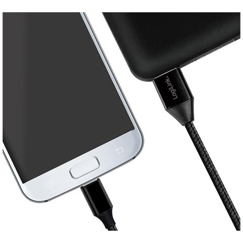 CU0144 cavo USB 1 m 2.0 USB A Micro-USB B Nero - Foto 3