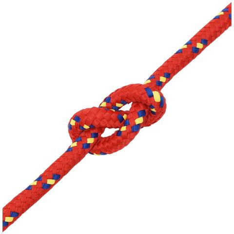 Corda Nautica Rossa 14 Mm 100 M In Polipropilene - Foto 2