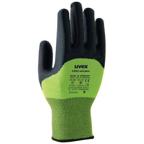 C500 wet plus Nero, Verde Polietilene, Viscosa, Poliammide, Vetroresina 1 pz - Foto 1