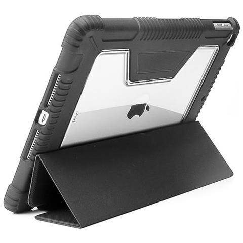 458787 Custodia Per Tablet 25,9 Cm (10.2"") Custodia Flip A Libro Nero, Trasparente - Foto 2