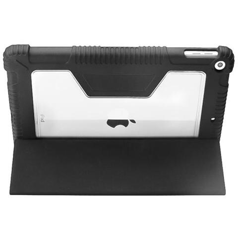 458787 Custodia Per Tablet 25,9 Cm (10.2"") Custodia Flip A Libro Nero, Trasparente - Foto 3