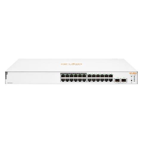 Networking Instant On Switch Series 1830 Jl813a 24g Managed Poe+ (195w) 12x10/1000/1000+ 12x10/100/1000 Poe + 2xsfp 1gbe - Foto 1