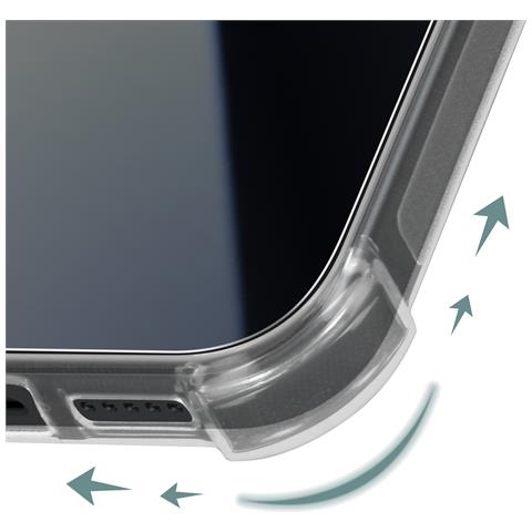 Cover Per Iphone 15 Plus Angoli Bumper Anti-urto + Vetro Temperato 9h - Foto 5