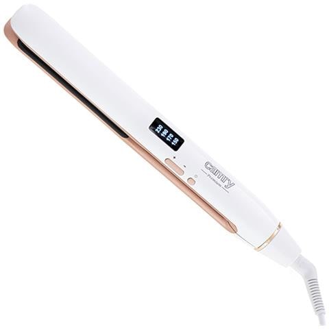 CR 2322 Piastra per capelli professionale Ceramica Tormalina Colore Bianco 50W - Foto 2