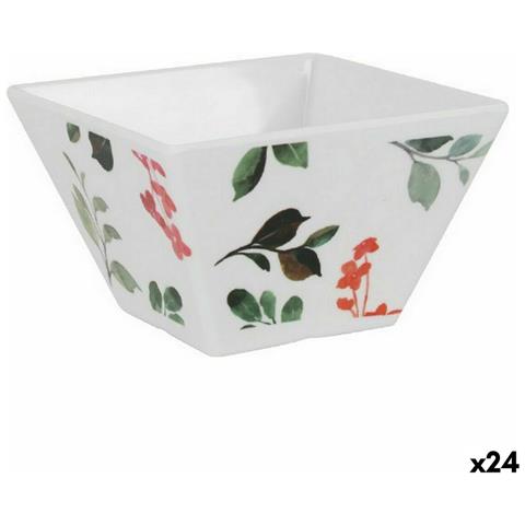 Ciotola Per Aperitivi La Mediterránea Petunia Melammina Brillante 10 X 10 X 6 Cm (24 Unità) - Foto 1