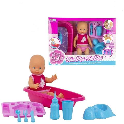 Bambolotto Neonato Pipi Vasca 40 X 13 X 58 Cm - Foto 1