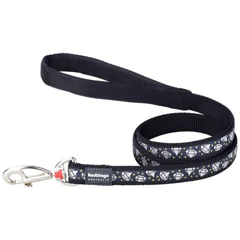 Guinzaglio Per Cani Diamond 1,2 M Nero 1.2 X 120 Cm - Foto 1
