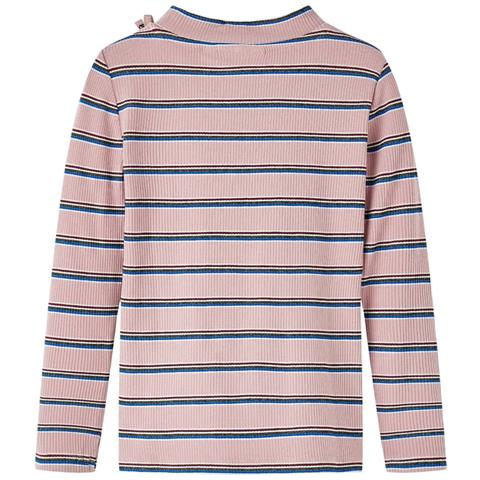 Maglietta Da Bambina A Maniche Lunghe Rosa Chiaro 128 - Foto 2