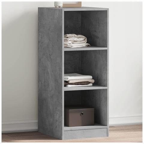 Armadio Grigio Cemento 48x41x102 Cm In Legno Multistrato - Foto 1