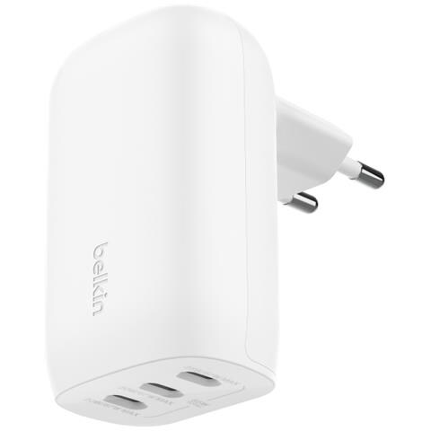 Caricabatteria Boostcharge da Parete a 3 Porte USB-C Con PPS da 67W Con Cavo USB-C 100W 5A - Foto 1
