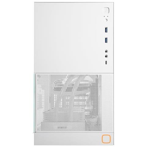 Case M4 King Arthur Mid Tower E-ATX, ATX, micro ATX, Mini-ITX 2 Porte USB 3.0 Colore Bianco (Finestrato) - Foto 1