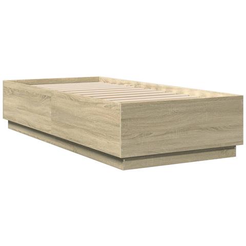 Giroletto Luci Led Rovere Sonoma 100x200cm In Legno Multistrato - Foto 3