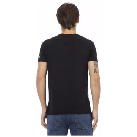 Maglietta In Cotone Nero - Xl - Foto 3