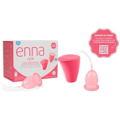 Enna Cycle Coppetta Mestruale Taglia M 2 Tazze Sterilizzatore - Foto 1