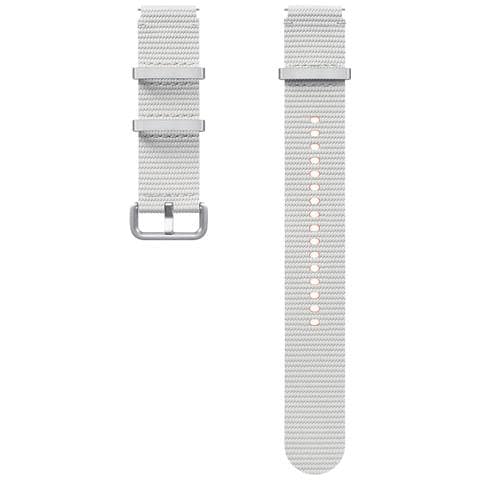 Cinturino Per Samsung Galaxy Watch 4/5/6/7 20 Mm Stylish Sport Edition, Argento - Foto 1