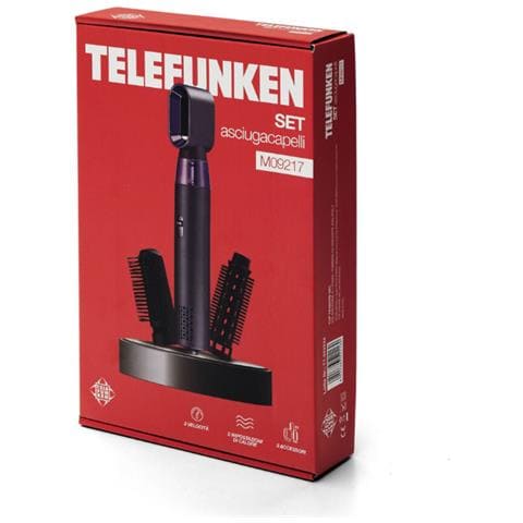 Multi Styler M09217 con 2 Livelli di Temperatura Potenza 800 W Colore Nero Viola - Foto 3