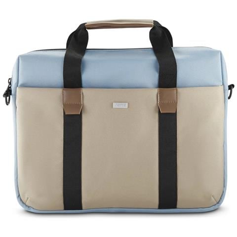 Silvan 35,8 cm (14.1") Borsa con caricamento dall'alto Beige, Blu - Foto 1